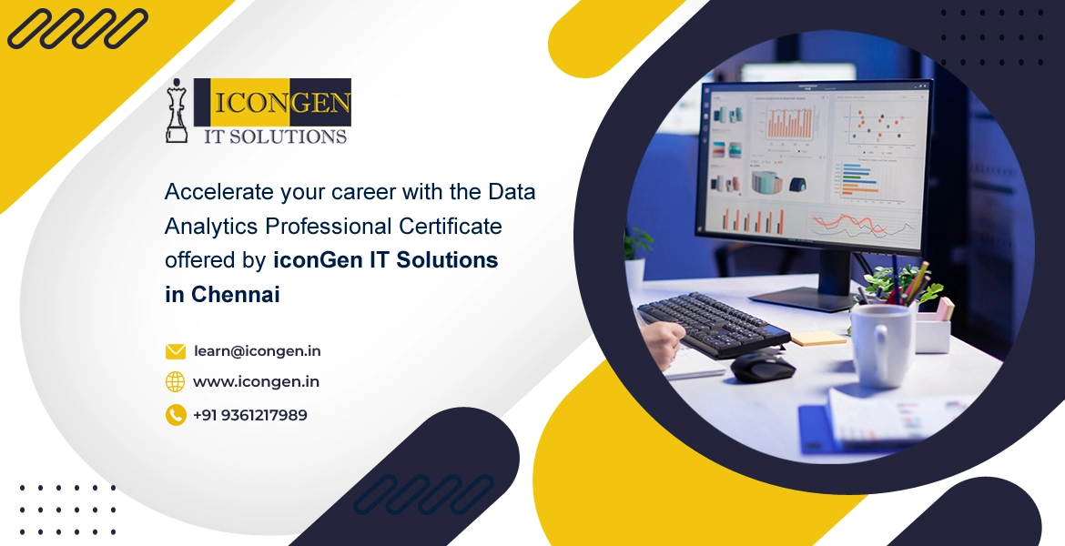 Fast-Track Your Career with IconGen IT Solutions' Data Analytics Professional Certificate